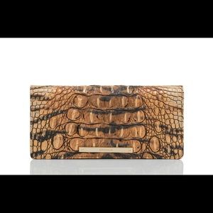 brahmin sunset ombre wallet